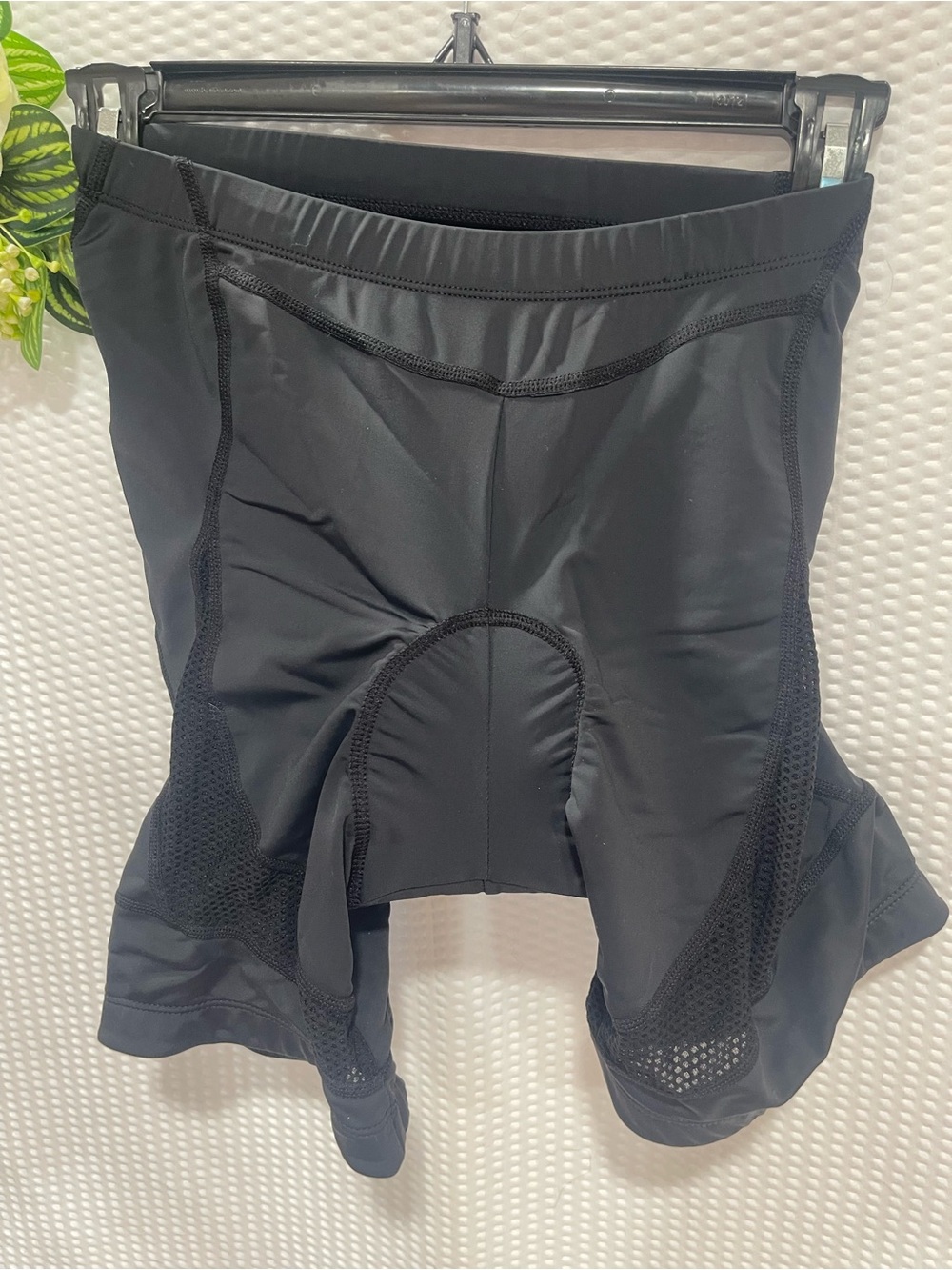 Women's Black Padded Cycling Shorts - Comfortable Performance